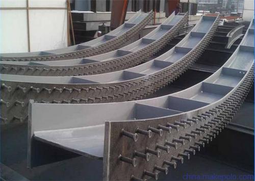 弧形钢结构加工出口厂家-三维钢构